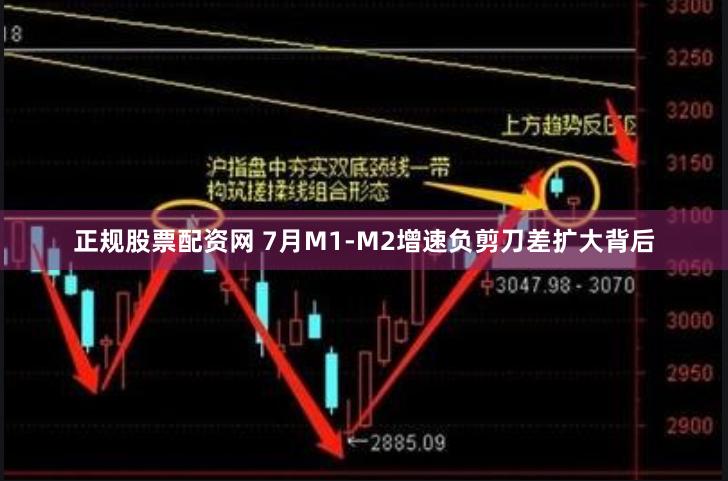 正规股票配资网 7月M1-M2增速负剪刀差扩大背后
